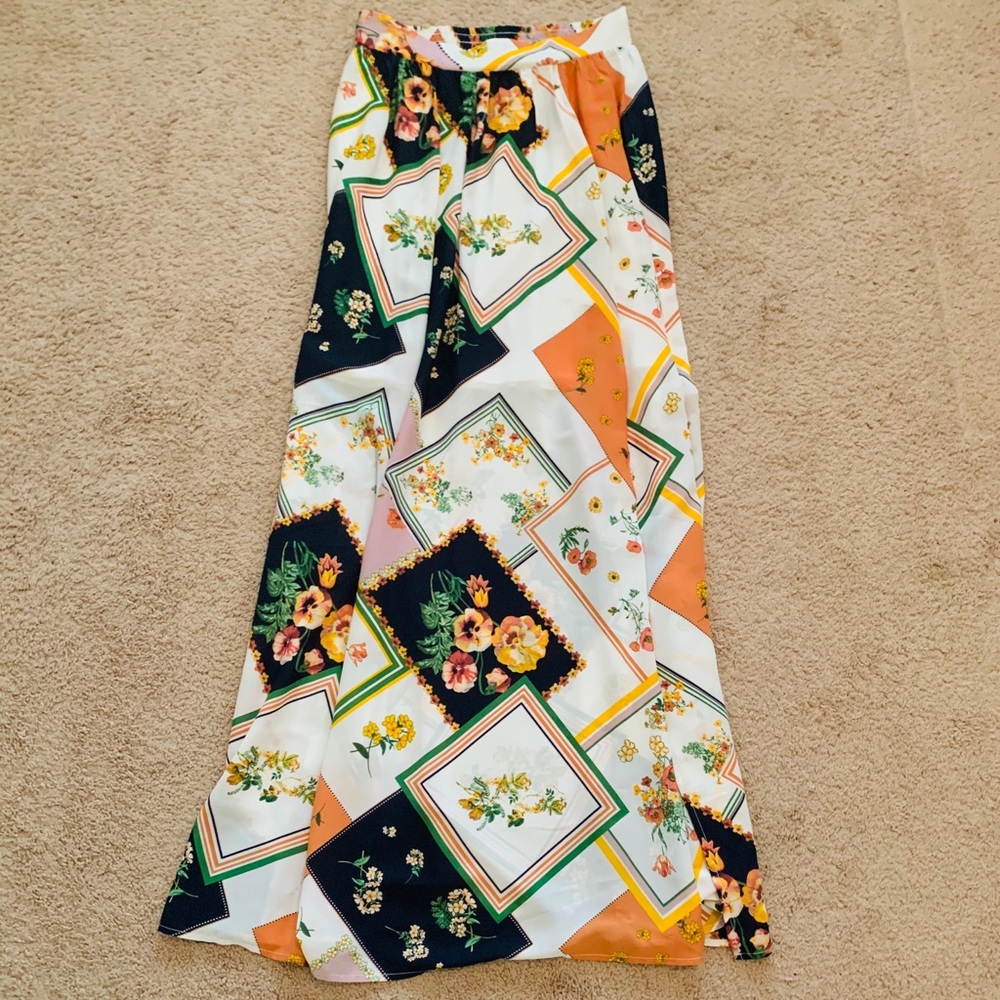 Floral skirt